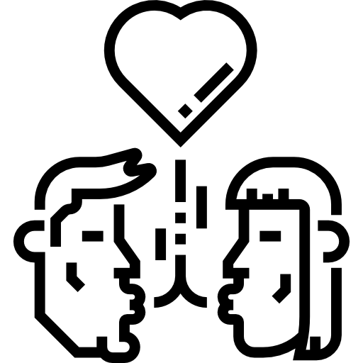 bacio Detailed Straight Lineal icona