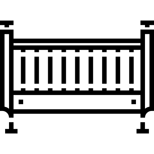 kolebka Detailed Straight Lineal ikona