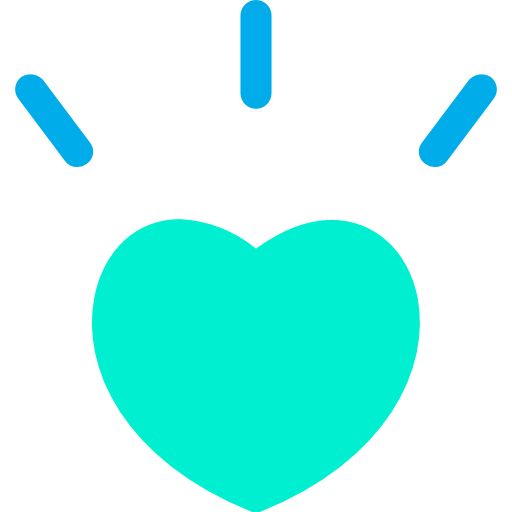 corazón Kiranshastry Flat icono