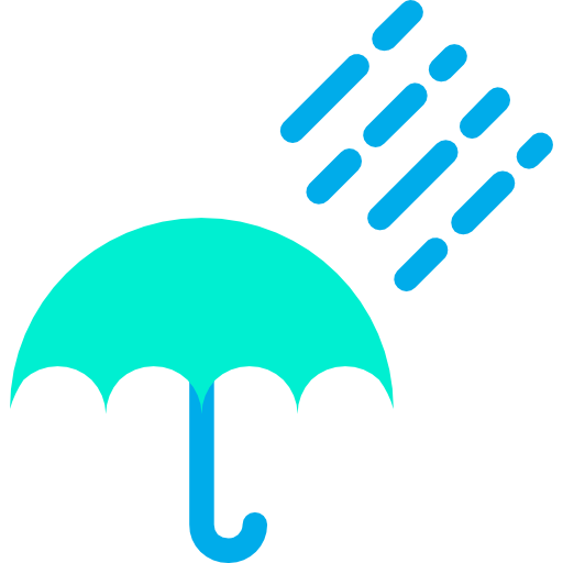 parapluie Kiranshastry Flat Icône