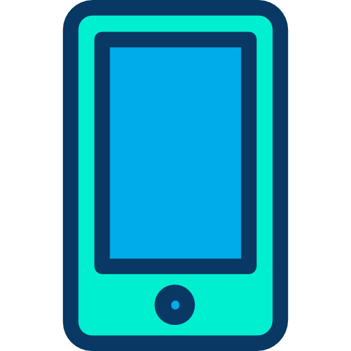 smartfon Kiranshastry Lineal Color ikona
