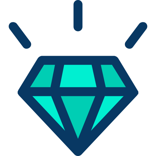 다이아몬드 Kiranshastry Lineal Color icon