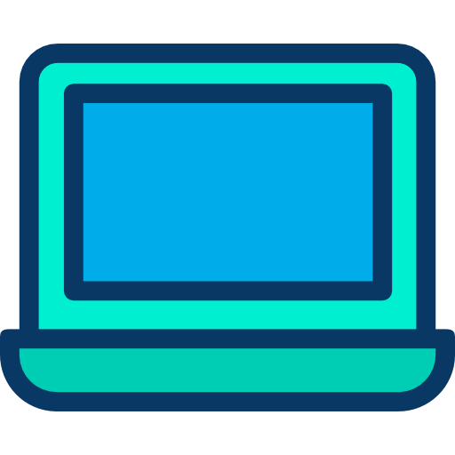 laptop Kiranshastry Lineal Color ikona