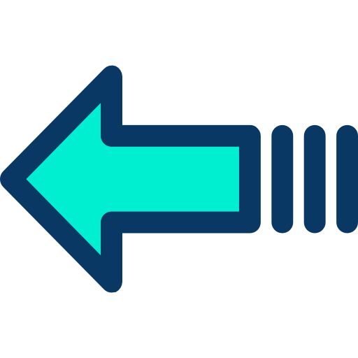freccia sinistra Kiranshastry Lineal Color icona