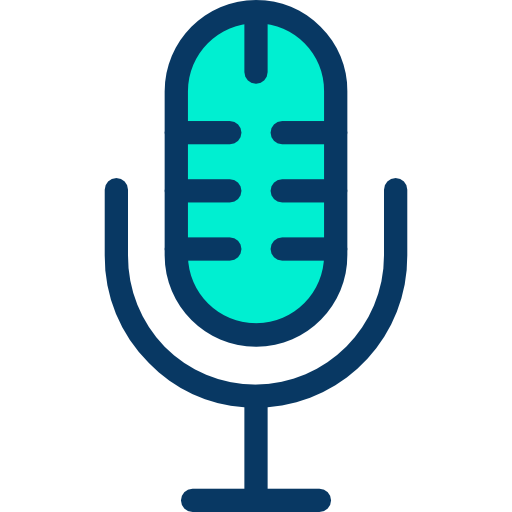 Microphone Kiranshastry Lineal Color icon