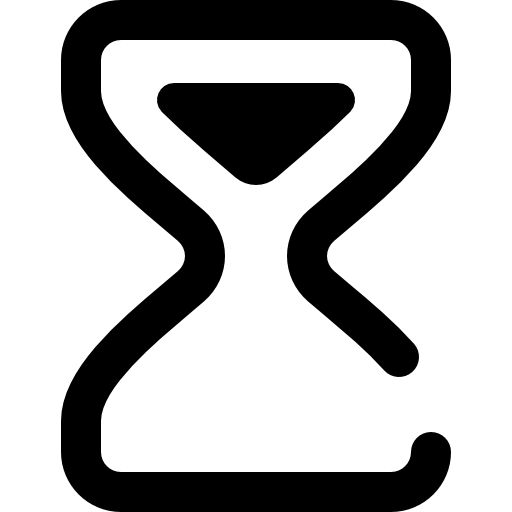 klepsydra Super Basic Omission Outline ikona