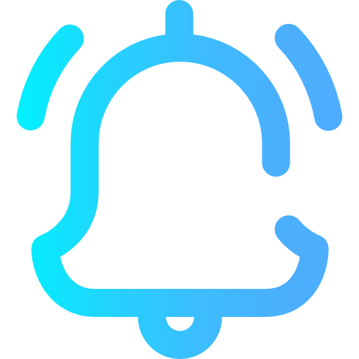 Bell Super Basic Omission Gradient icon
