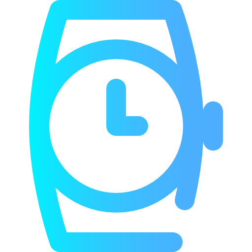 時計 Super Basic Omission Gradient icon