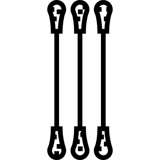 auricolari Detailed Straight Lineal icona