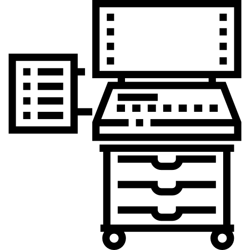 Корзина Detailed Straight Lineal иконка