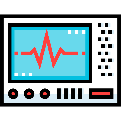 Monitor Detailed Straight Lineal color icon