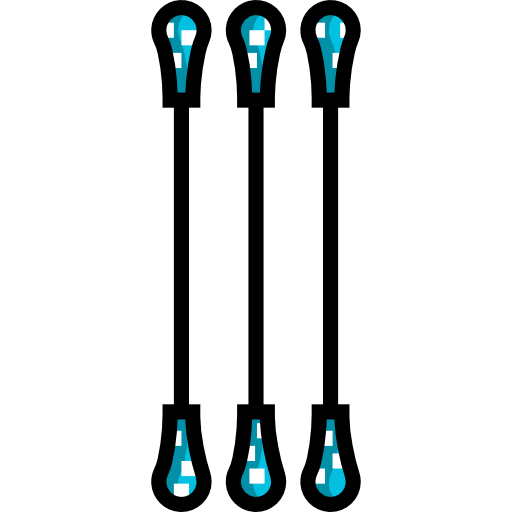 イヤホン Detailed Straight Lineal color icon