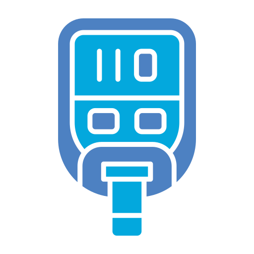 糖尿病検査 Generic Blue icon