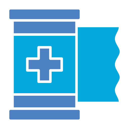 bandage Generic Blue icon