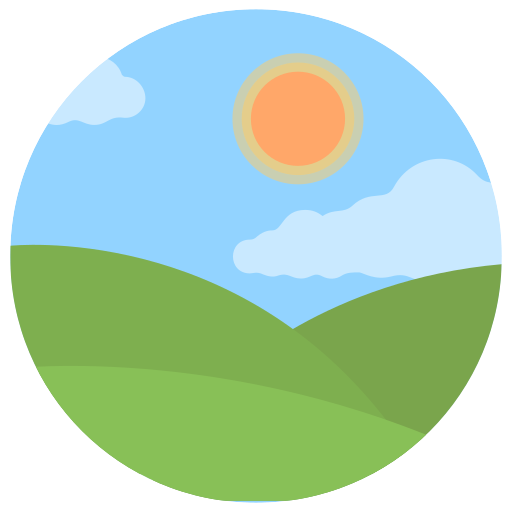 landschaft Generic Flat icon