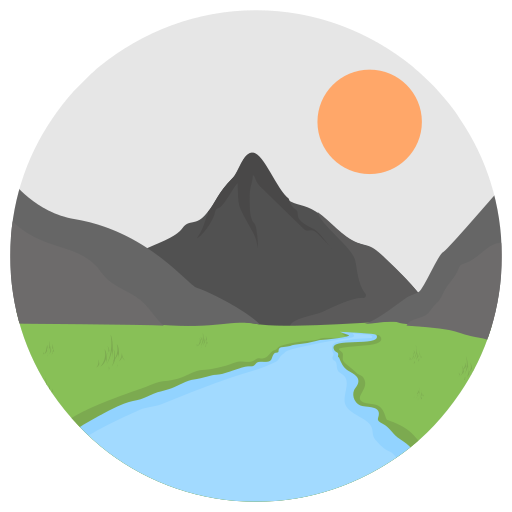 krajobraz Generic Flat ikona