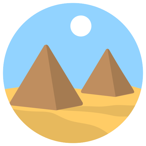 Ägypten pyramide Generic Flat icon