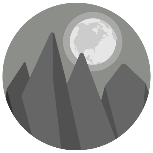 nachtlandschaft Generic Flat icon