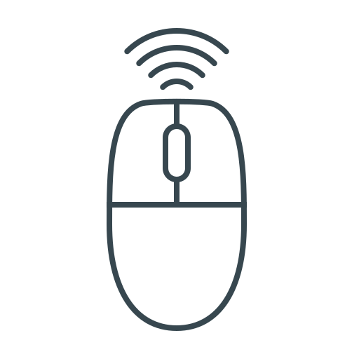 computermaus Generic Detailed Outline icon