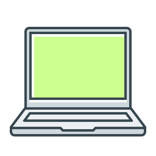 ordenador portátil Generic Color Omission icono