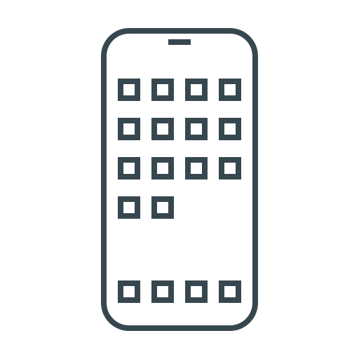 Phone Generic Detailed Outline icon