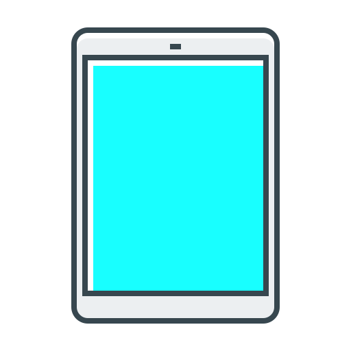 ipad tablet Generic Color Omission icon