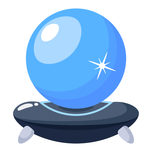 magische bal Generic Flat icoon