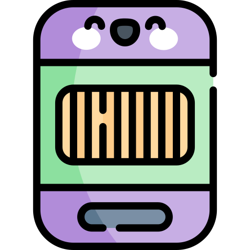 pasta Kawaii Lineal color icon