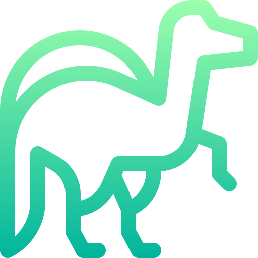 Spinosaurus Basic Gradient Lineal color icon