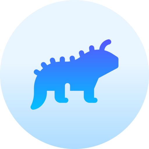 shringasaurus Basic Gradient Circular icon