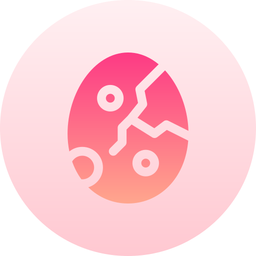 Egg Basic Gradient Circular icon