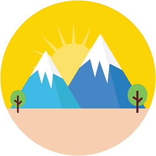 paisaje Generic Flat icono