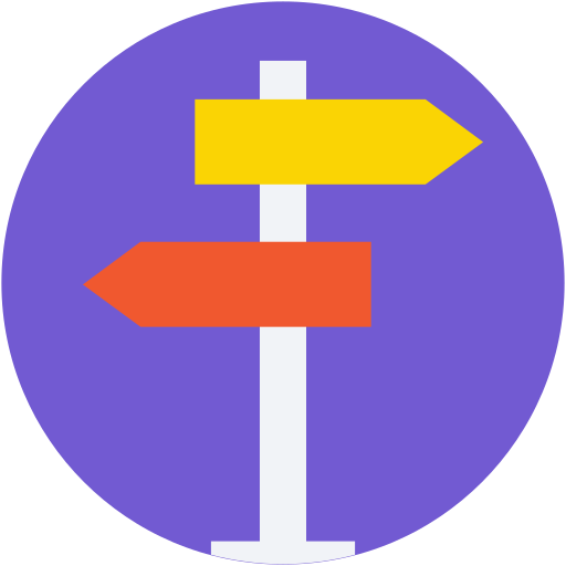 poste indicador Generic Flat icono