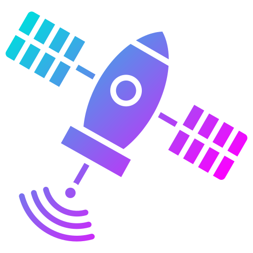 station spatiale Generic Flat Gradient Icône