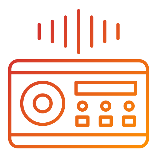 Аудио система Generic Gradient иконка