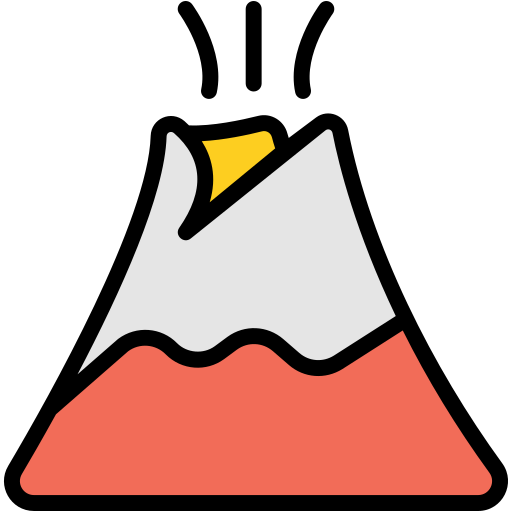 eruption Generic Outline Color icon