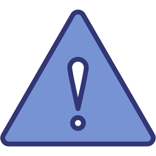 avvertimento Generic Blue icona