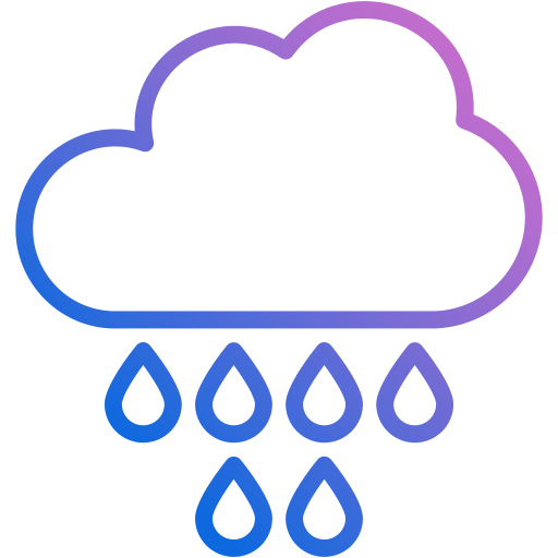 Rain drop Generic Gradient icon