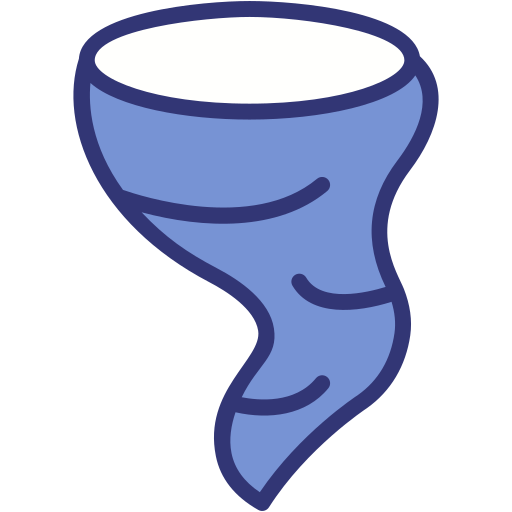 orkaan Generic Blue icoon