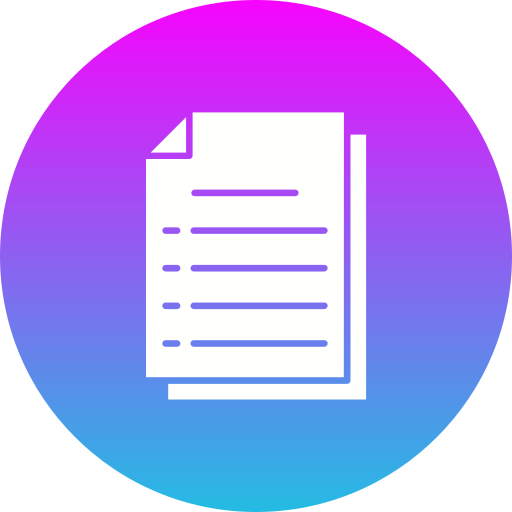 papier Generic Flat Gradient icon