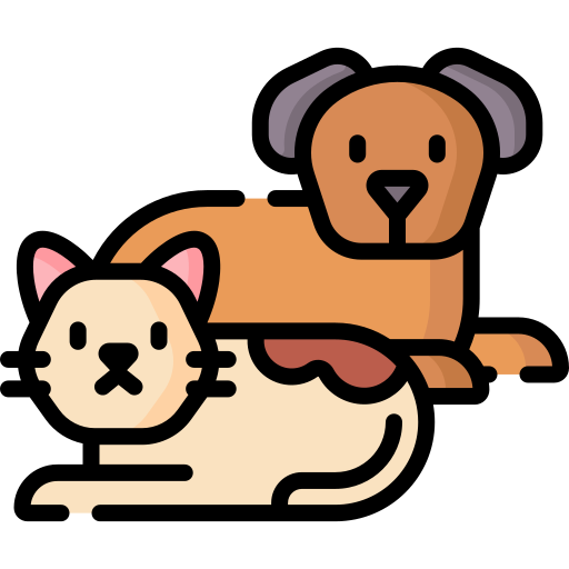 애완 동물 Special Lineal color icon
