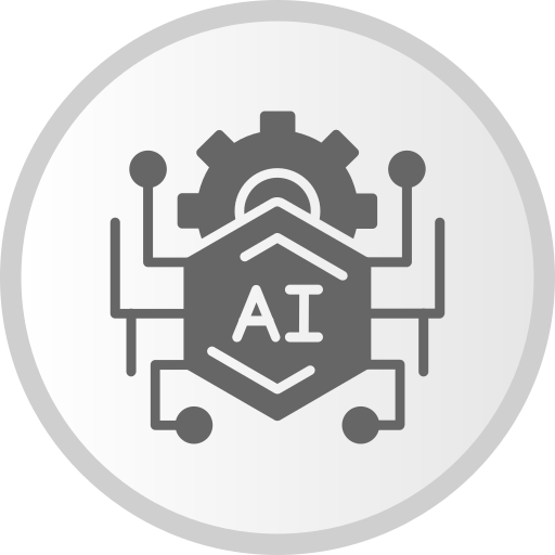 inteligencia artificial Generic Grey icono