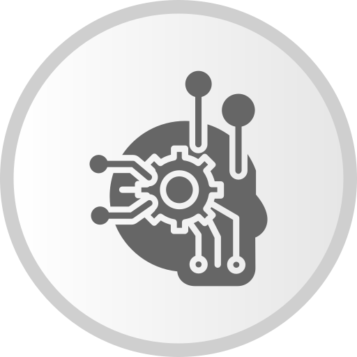 sztuczna inteligencja Generic Grey ikona