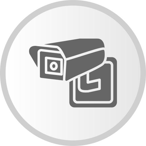 cámara de seguridad Generic Grey icono