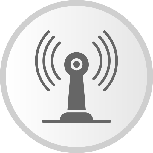 radio-antenne Generic Grey icoon