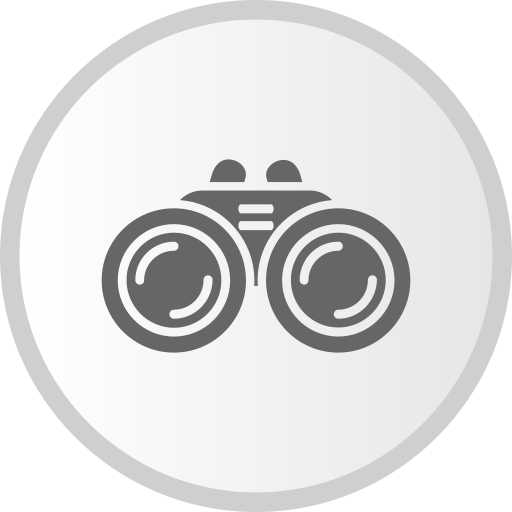 prismáticos Generic Grey icono