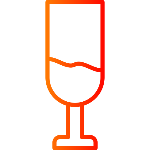 białe wino Generic Gradient ikona