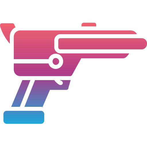 Revolver Generic Flat Gradient icon