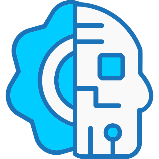 Cyborg Generic Blue icon