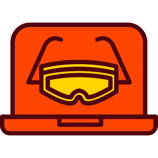 ar 안경 Generic Outline Color icon
